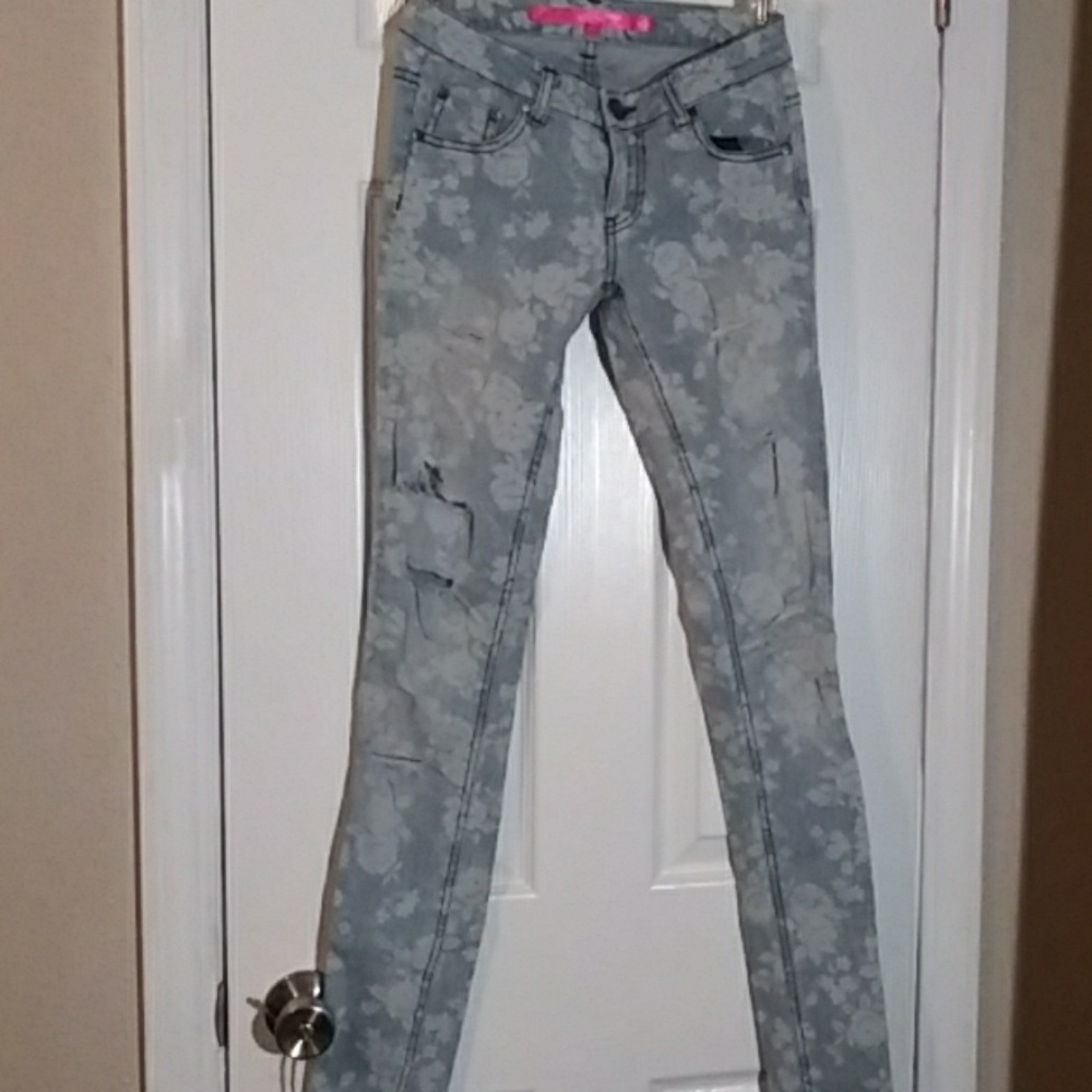 Light blue jeans